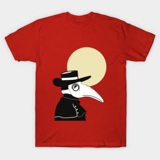 The Plague Doctor On a Bloody Night T-Shirt